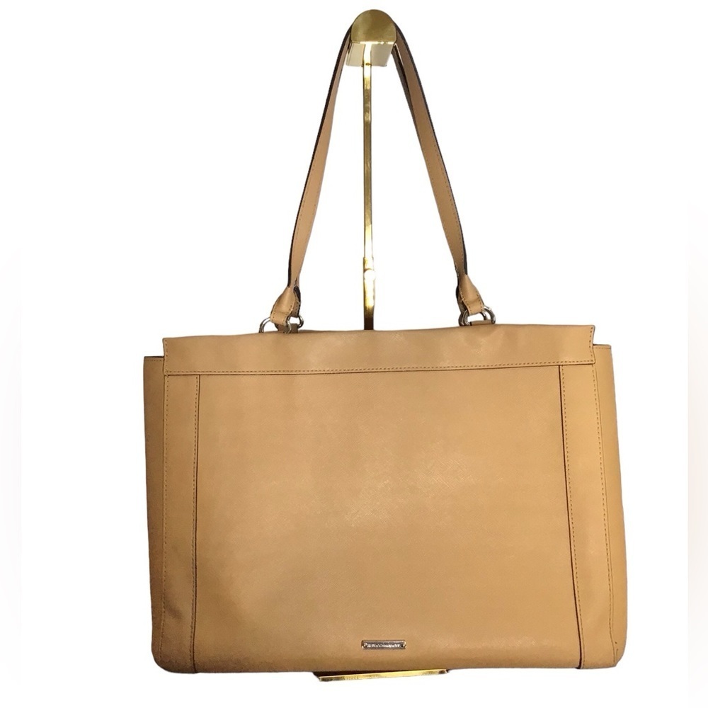 Rebecca Minkoff Monroe Leather Tote Color Biscuit